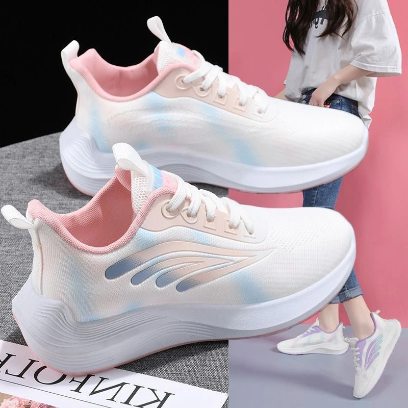 Fashionable sneakers new spring, summer and autumn non-slip soft sole mesh shoes lightweight comfortable breathable casual shoes running shoes