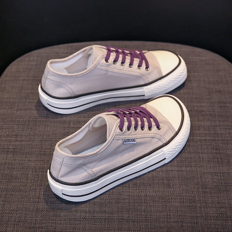 Stars same style mango head summer soft sole soft shoes for women's popular style lazy shoes canvas shoes small white