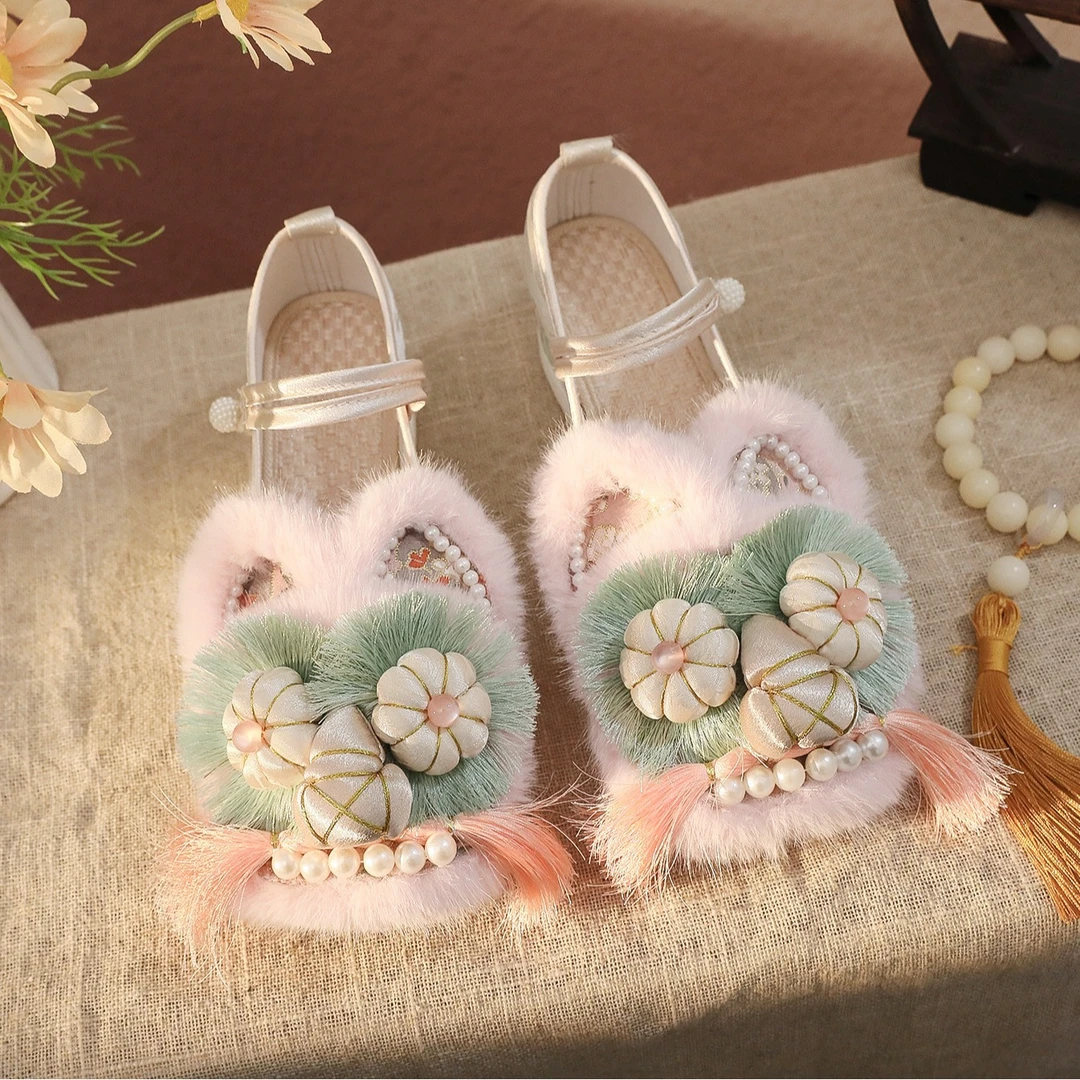 Three-centimeter tiger head shoes summer and autumn new style handmade tiger head inner heightened soft sole comfortable old Beijing cloth shoes embroidered shoes
