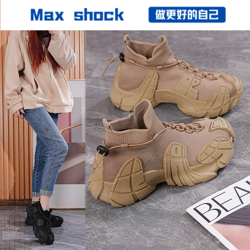 2025 spring and summer new super light breathable short boots socks shoes for women's shoes showing their feet small soft sole high tops casual sports shoes
