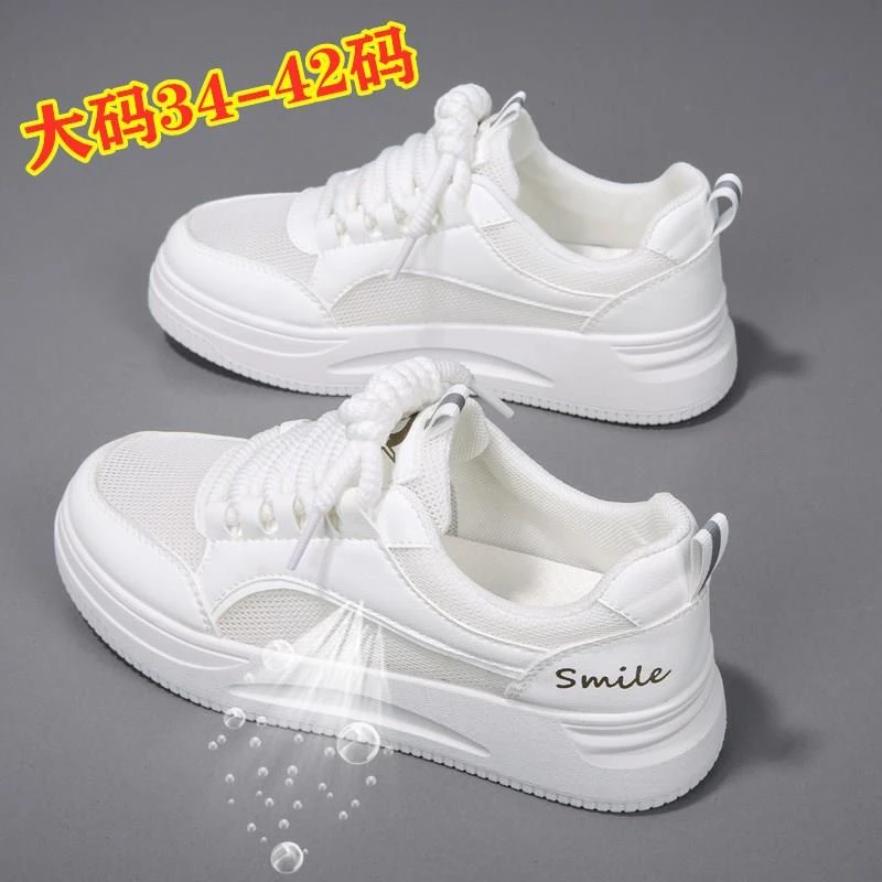 Anta adapted to large-size small white shoes for women 41 summer hot versatile mesh hollow single mesh shoes 42 thin breathable