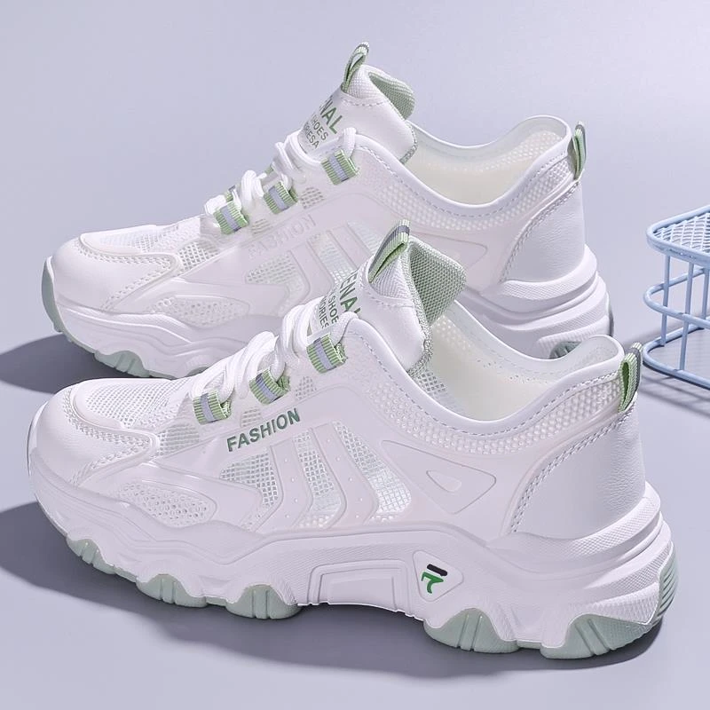 Anta suitable sports shoes for women 2025 spring and summer new style for girls white shoes breathable thin versatile student shoes