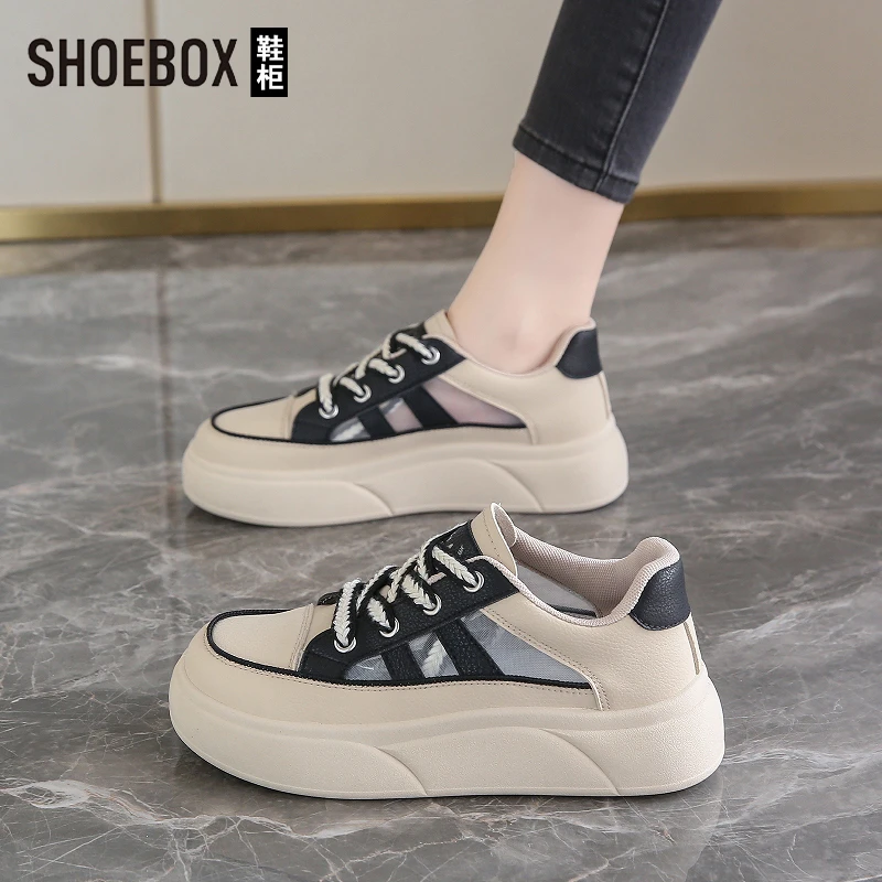 Daphne Group's versatile sports sandals for women 2025 summer new hollow breathable thick-soled casual shoes