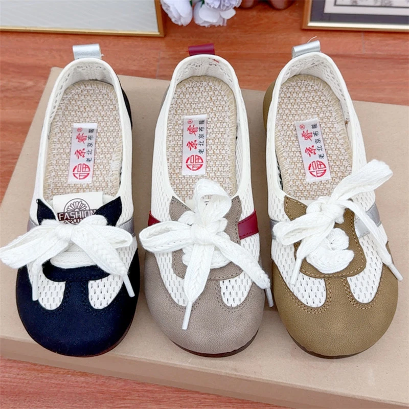 Summer hot old Beijing cloth shoes women's singles shoes breathable mesh light mouth Forrest Gump shoes casual sports mother Dexun shoes