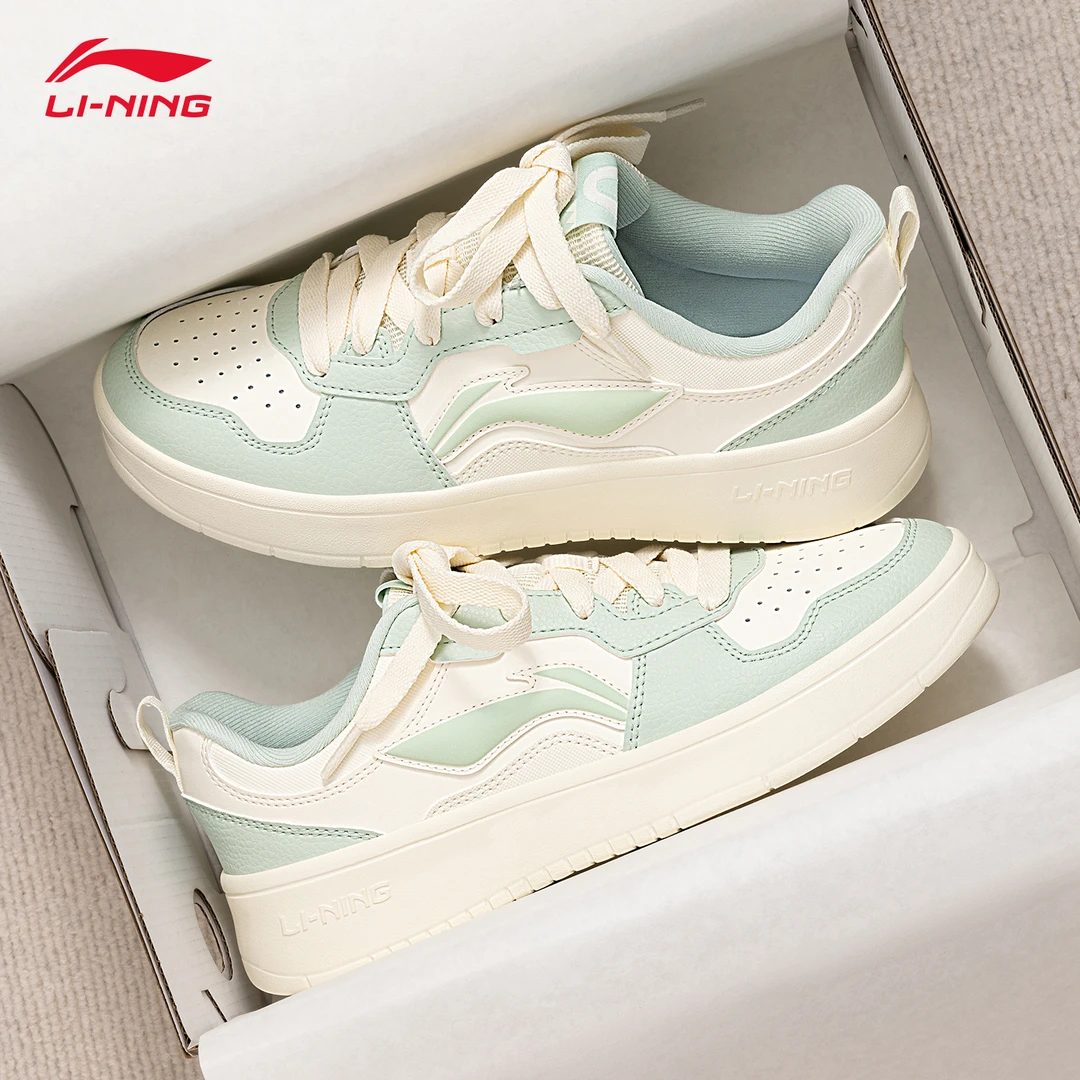 Li Ning Chuyun women's shoes 2025 spring new low-top breathable sports shoes versatile trendy shoes casual women's shoes