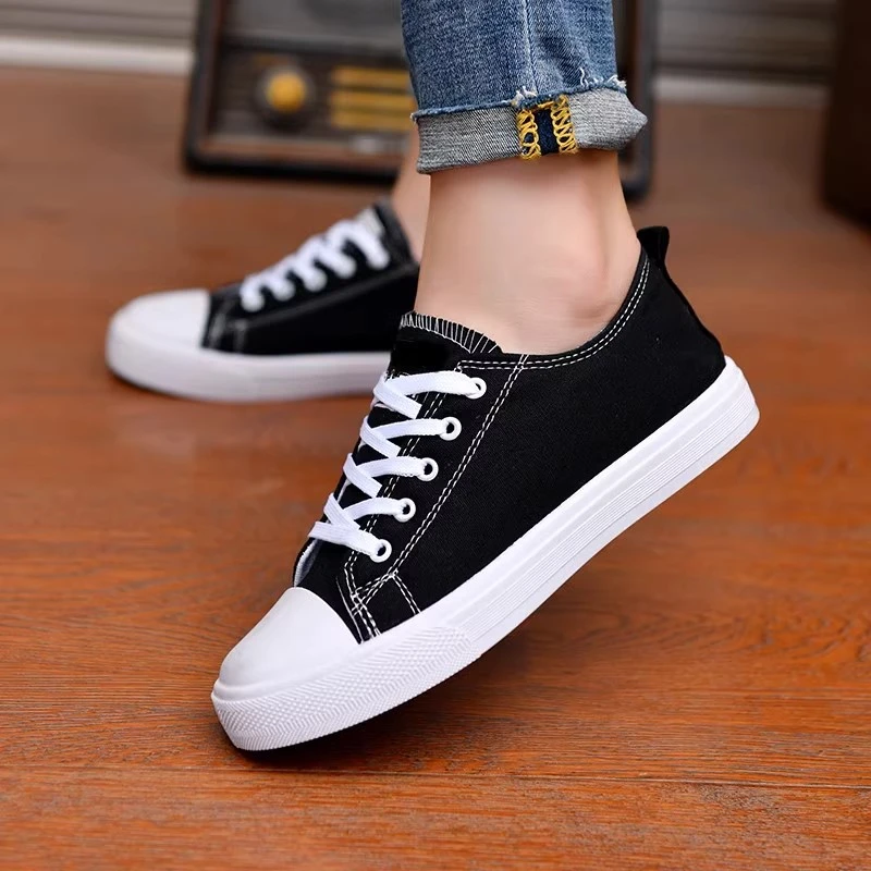 Old Beijing cloth shoes women's shoes canvas shoes Korean style trendy versatile sports shoes student casual cloth shoes soft sole single shoes
