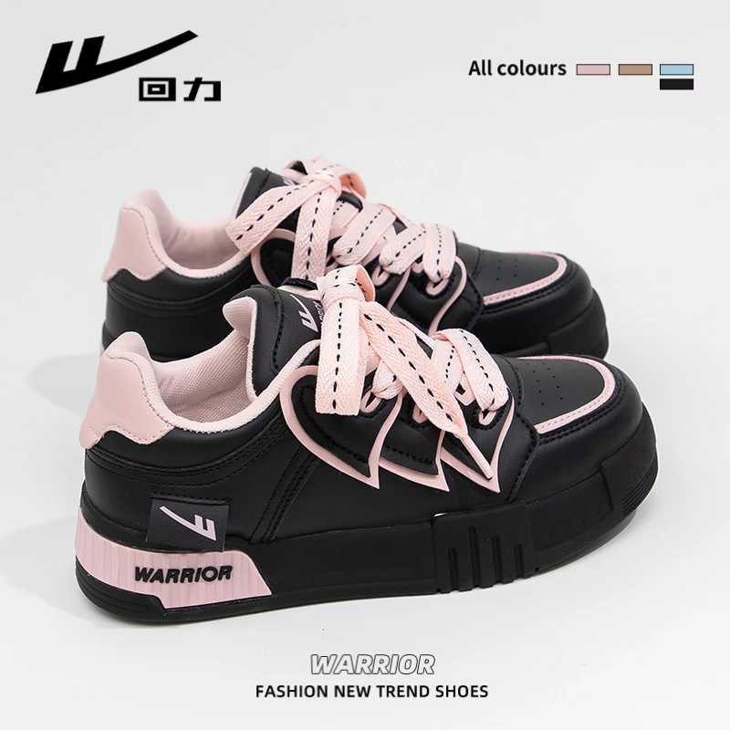 Huili Blackberry Pink White Shoes for Women 2025 Summer New Thick Sole Casual Board Shoes for Women Niches and Versatile Sneakers