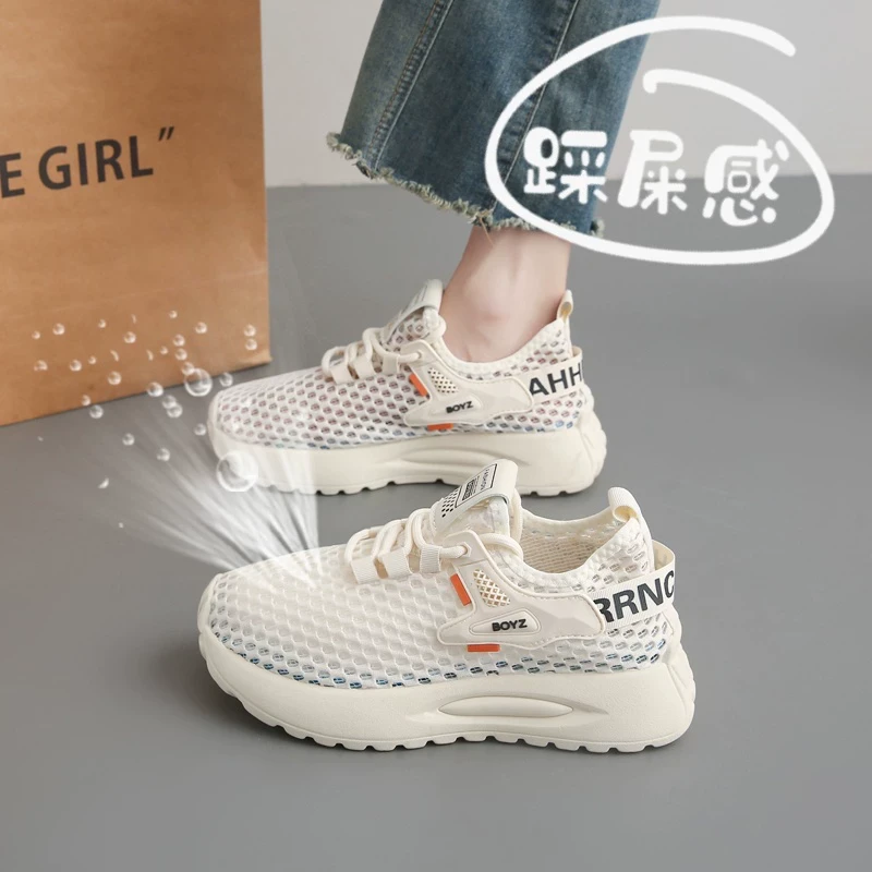 361 special price for women's shoes for summer breathable hollow net shoes outdoor hiking trailing quick-drying shoes for women's sports running